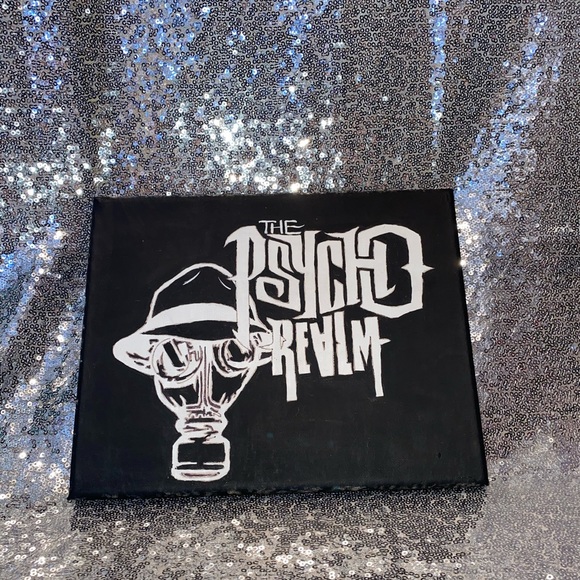 Psycho Realm Canvas Handmade Art Approx. 8 x 10 - Picture 1 of 3